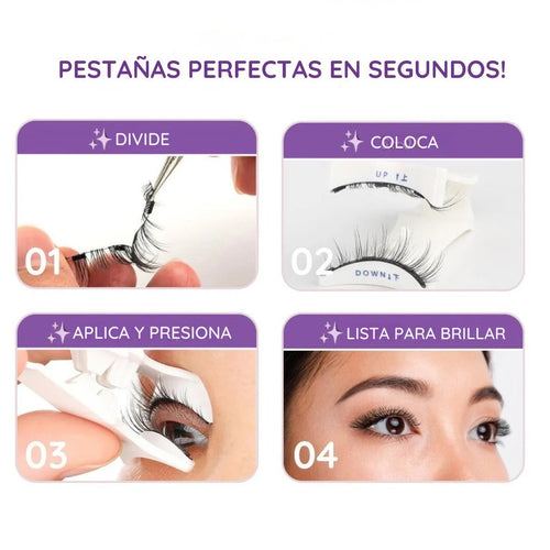 Kit de Pestañas Magnéticas - Volumen y Mirada Intensa