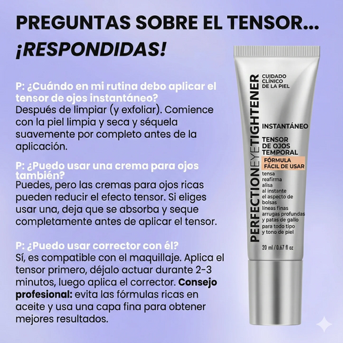 Gel tensor rejuvenecedor de ojos | INFINITE