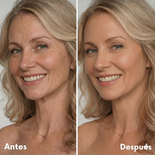 Base de Maquillaje Antiedad con SPF 50 – Se Adapta a tu Tono de Piel